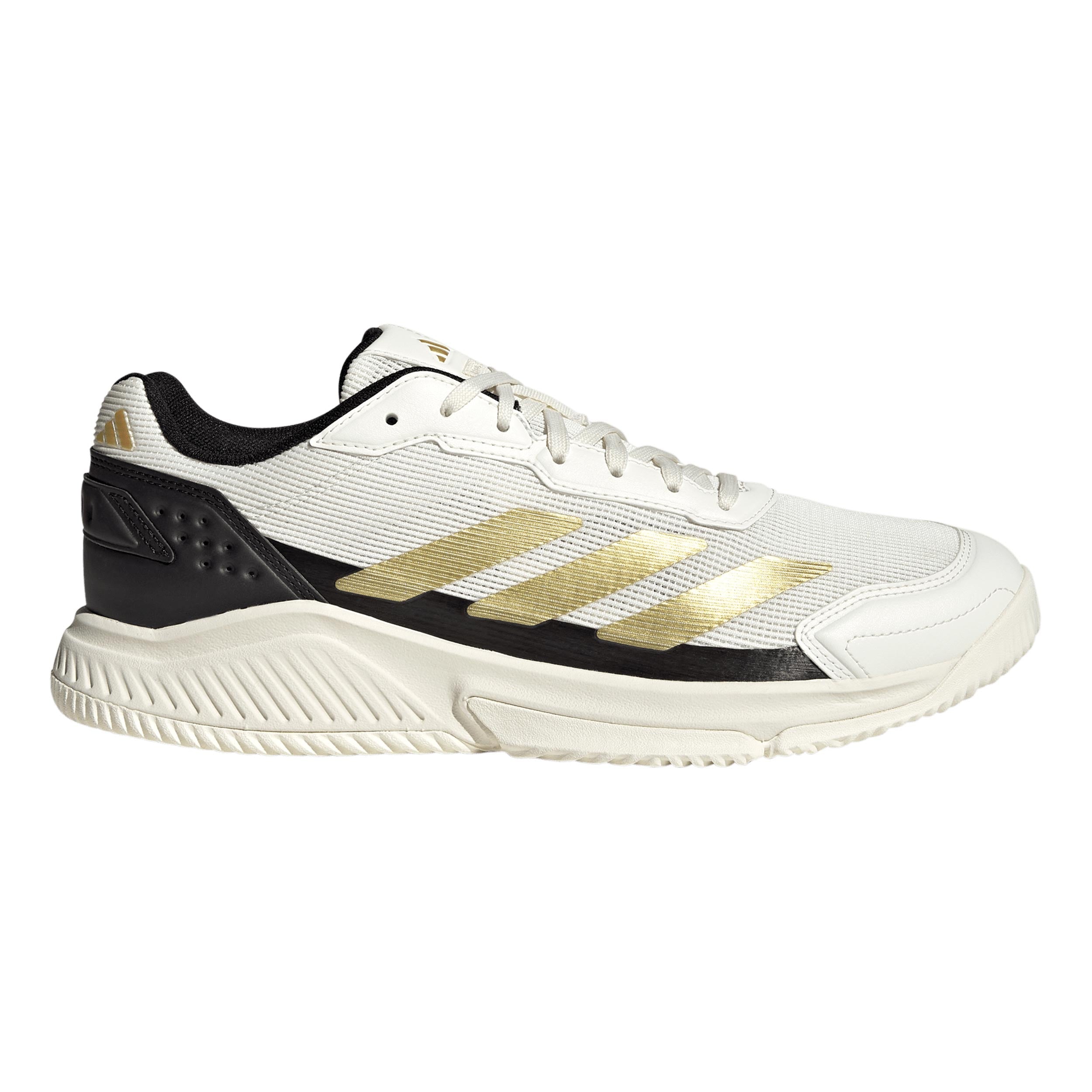 adidas Courtquick Padelschuh Herren - offwhite, gold