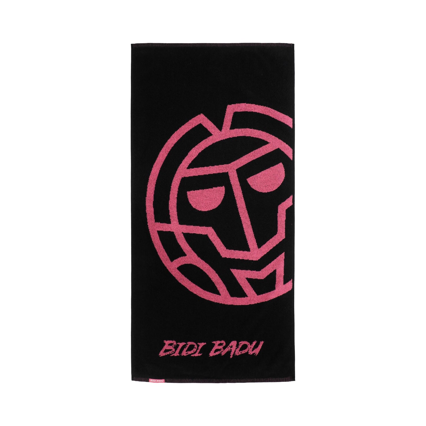 BIDI BADU Badehandtuch 50x100cm Handtuch -schwarz,pink