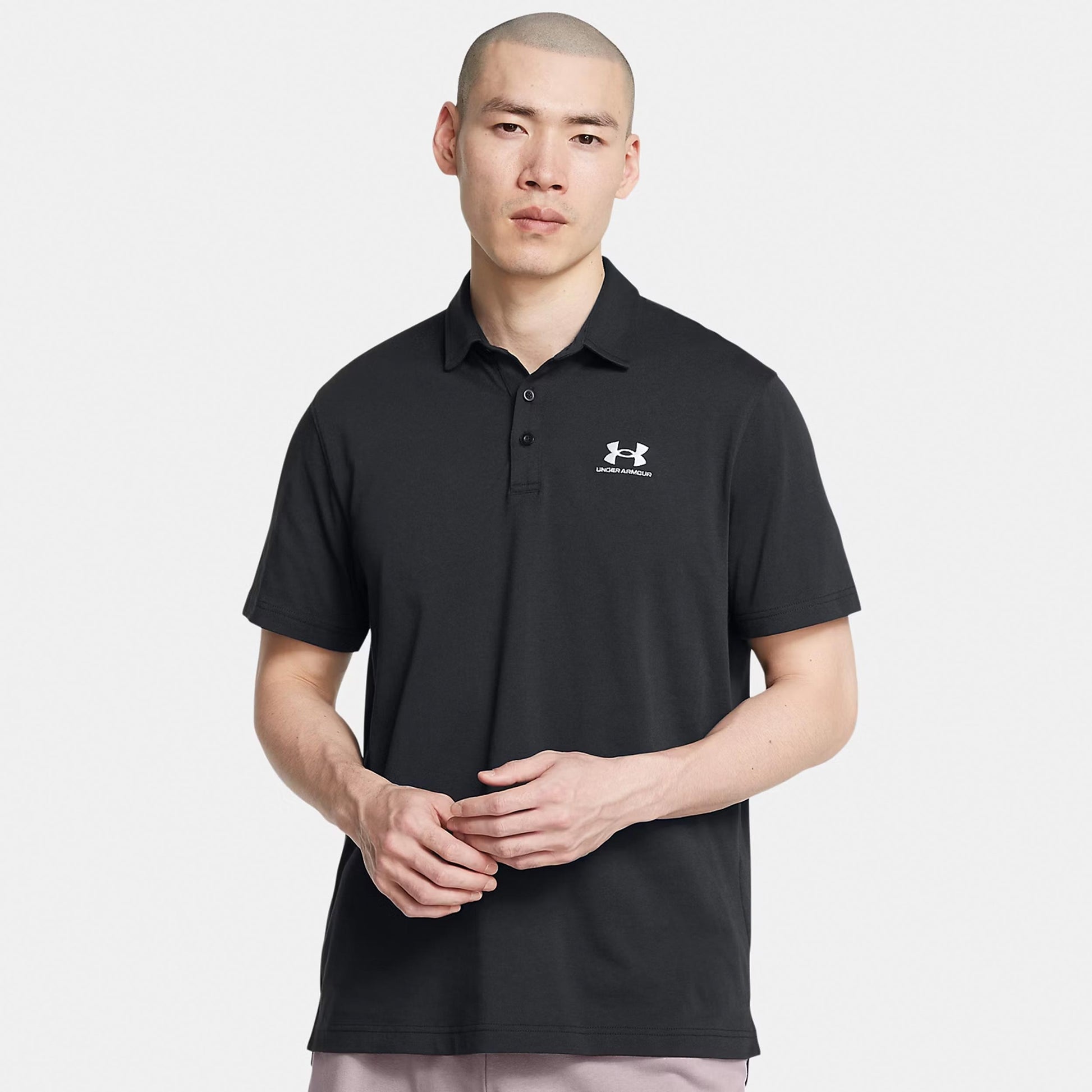 Under Armour Icon Polo Herren - schwarz, weiß