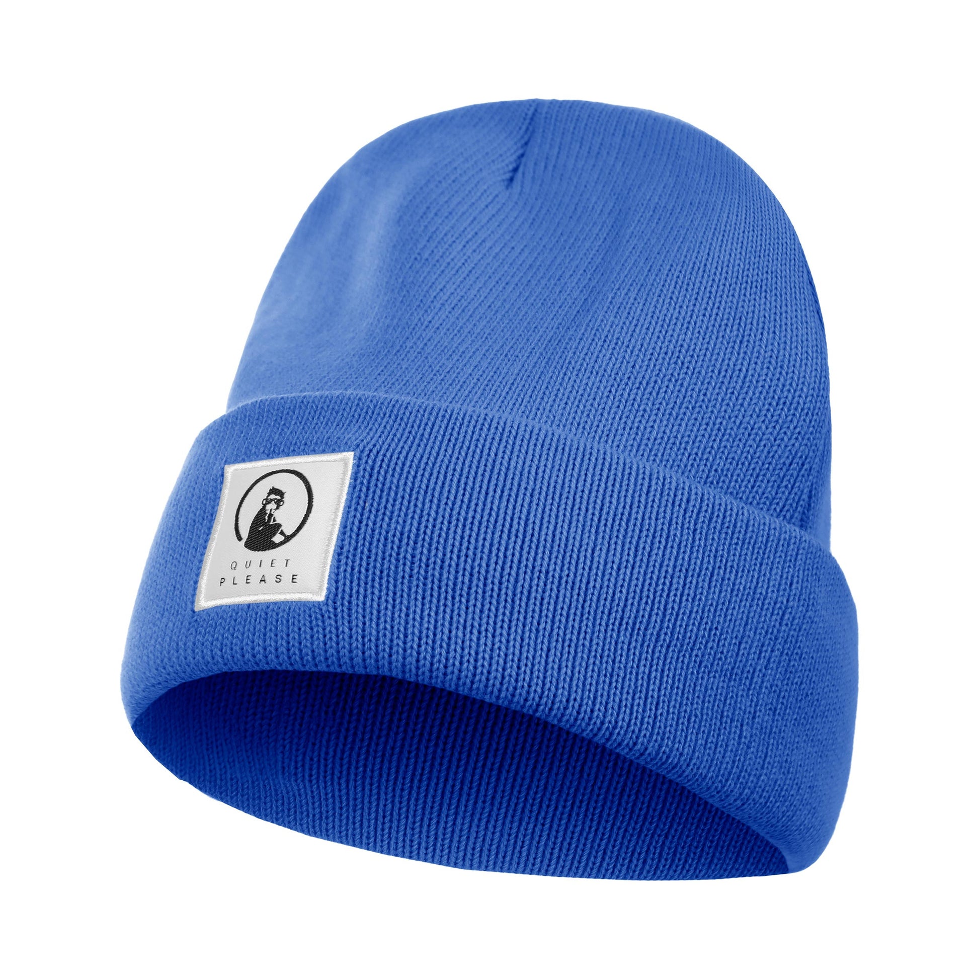 Quiet Please Get Warm Mütze Unisex-dunkelblau