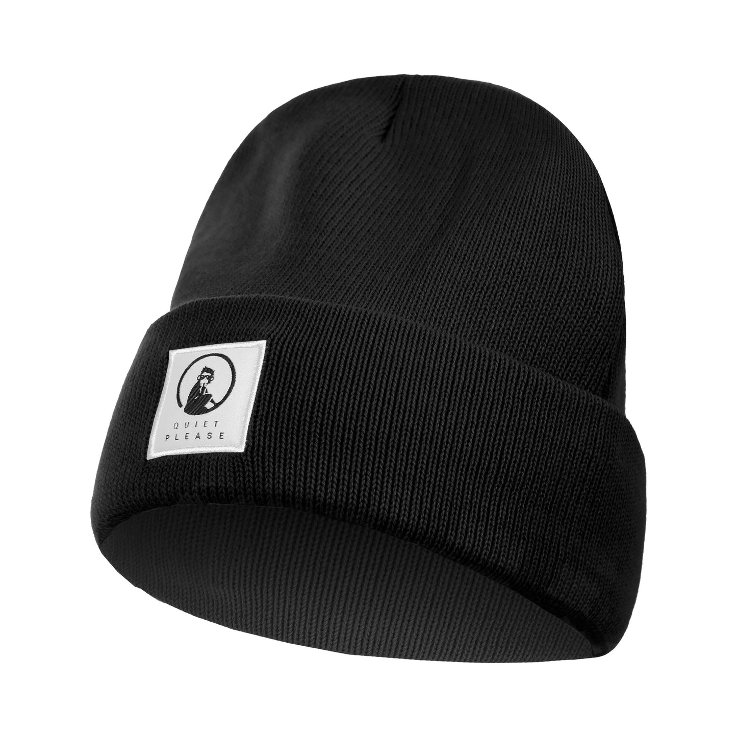Quiet Please Get Warm Mütze Unisex-schwarz