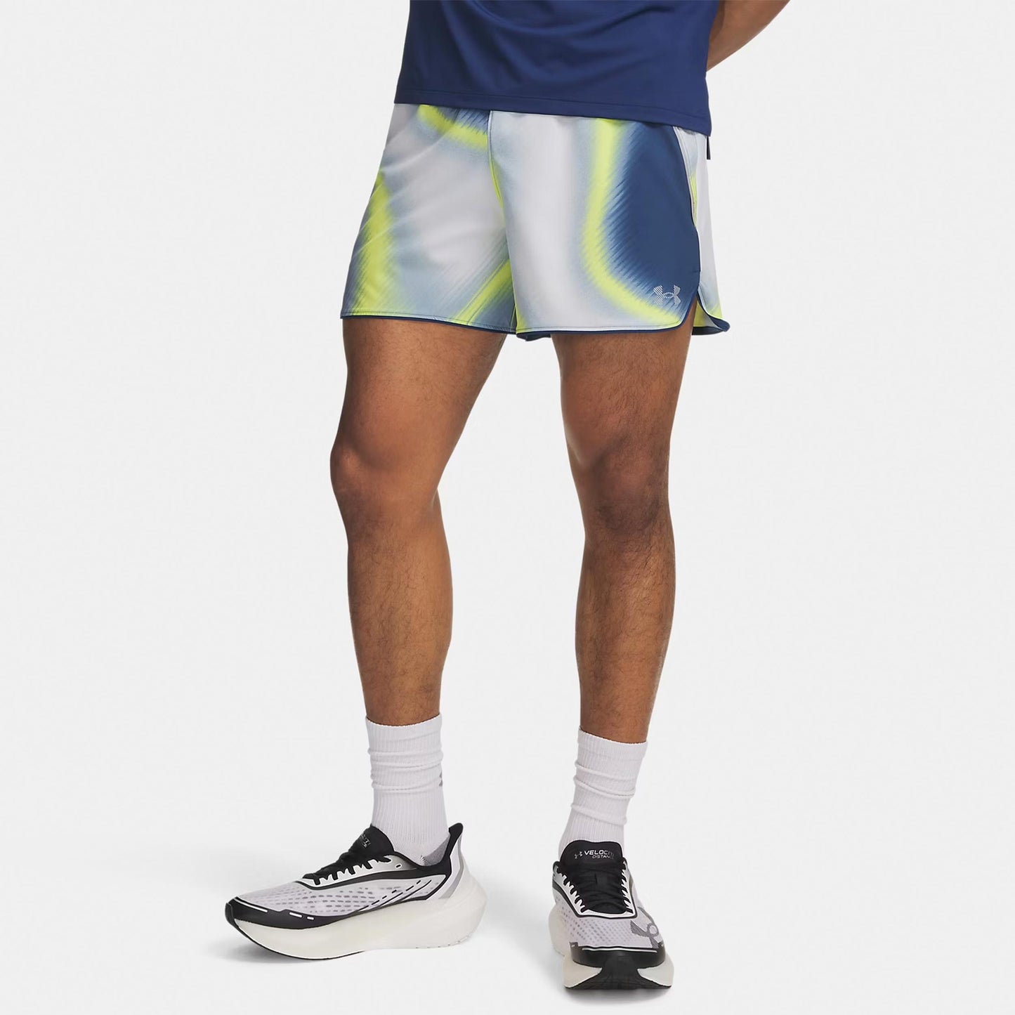 Under Armour Velociti Pro 5in  Laufshorts Herren - blau, mehrfarbig