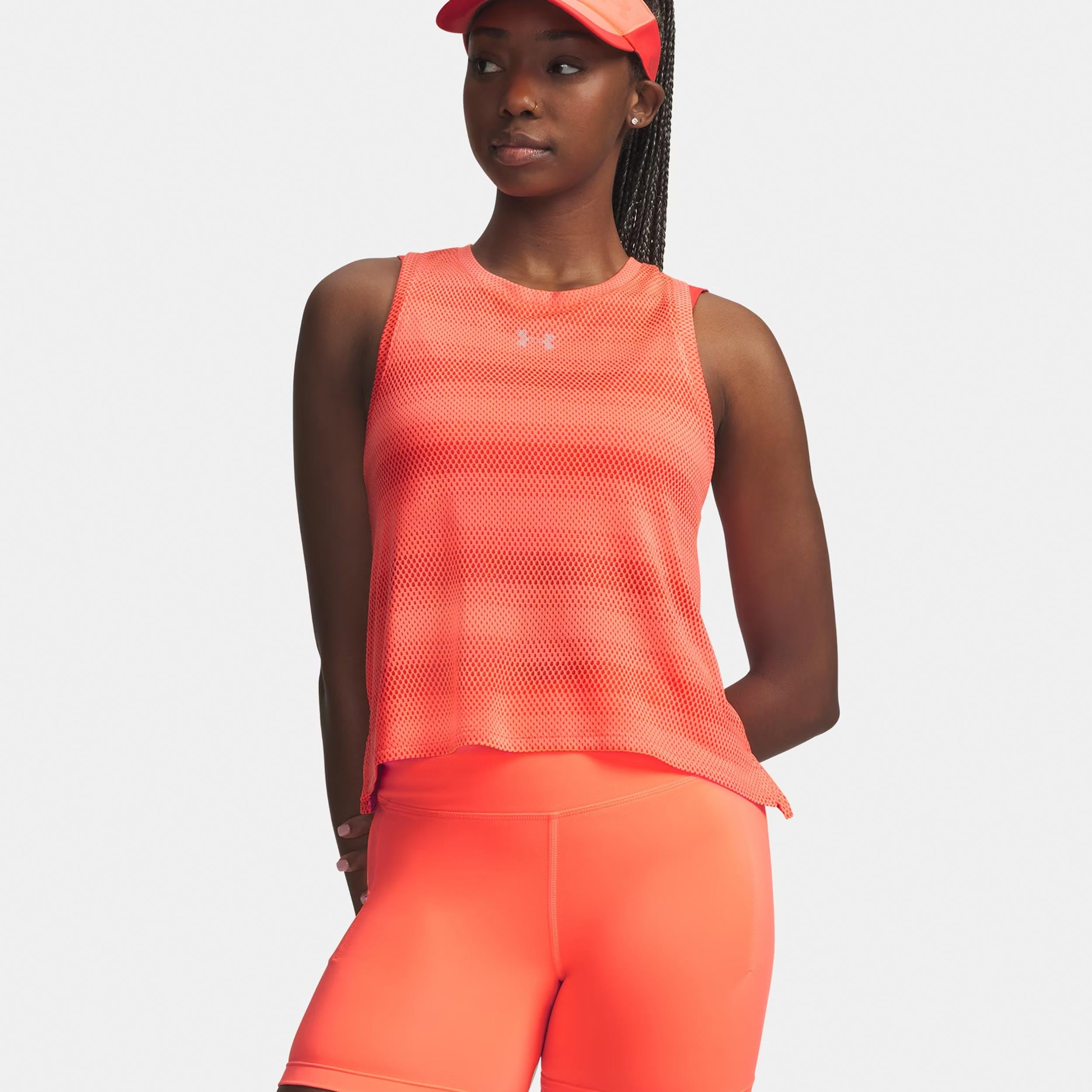 Under Armour Velociti  Laufshirt Damen - orange, silber