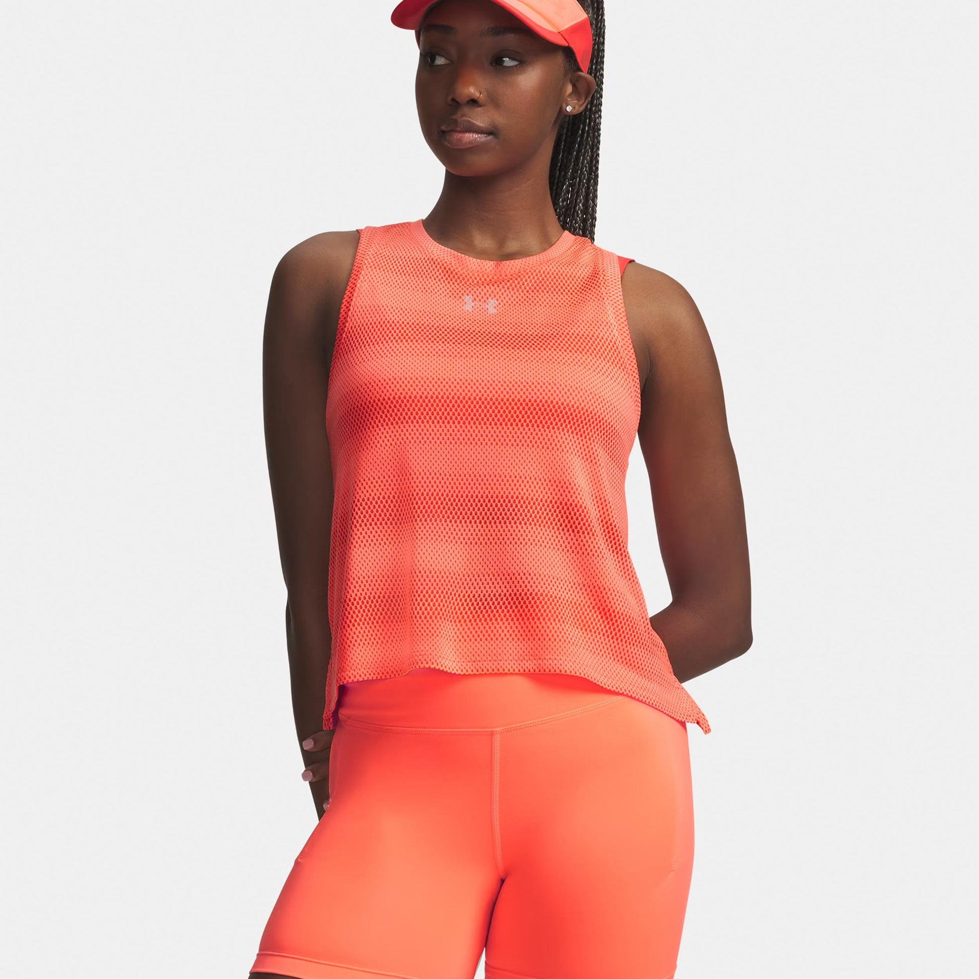Under Armour Velociti  Laufshirt Damen - orange, silber