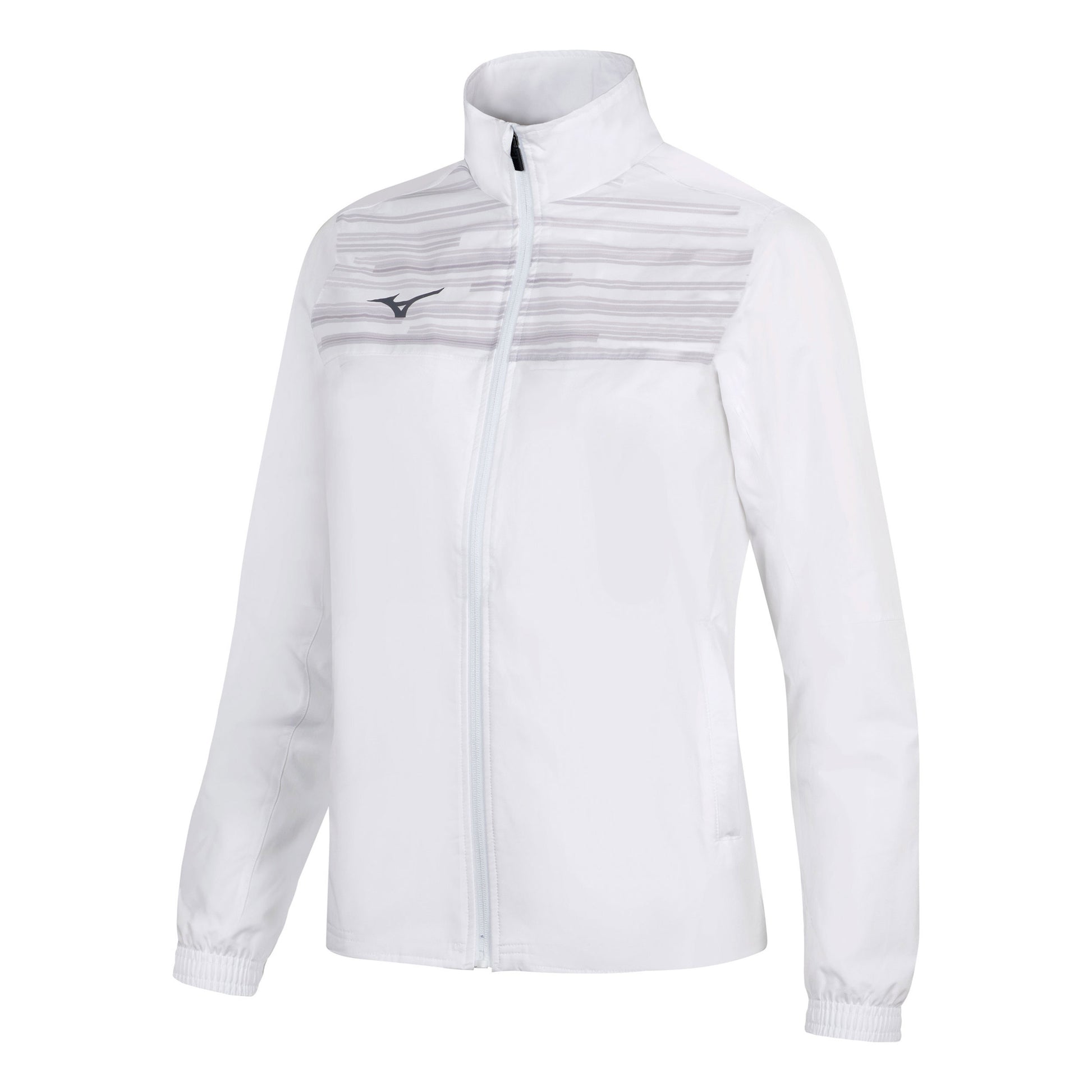 Mizuno Team Chiba Micro Trainingsjacke Damen-weiß