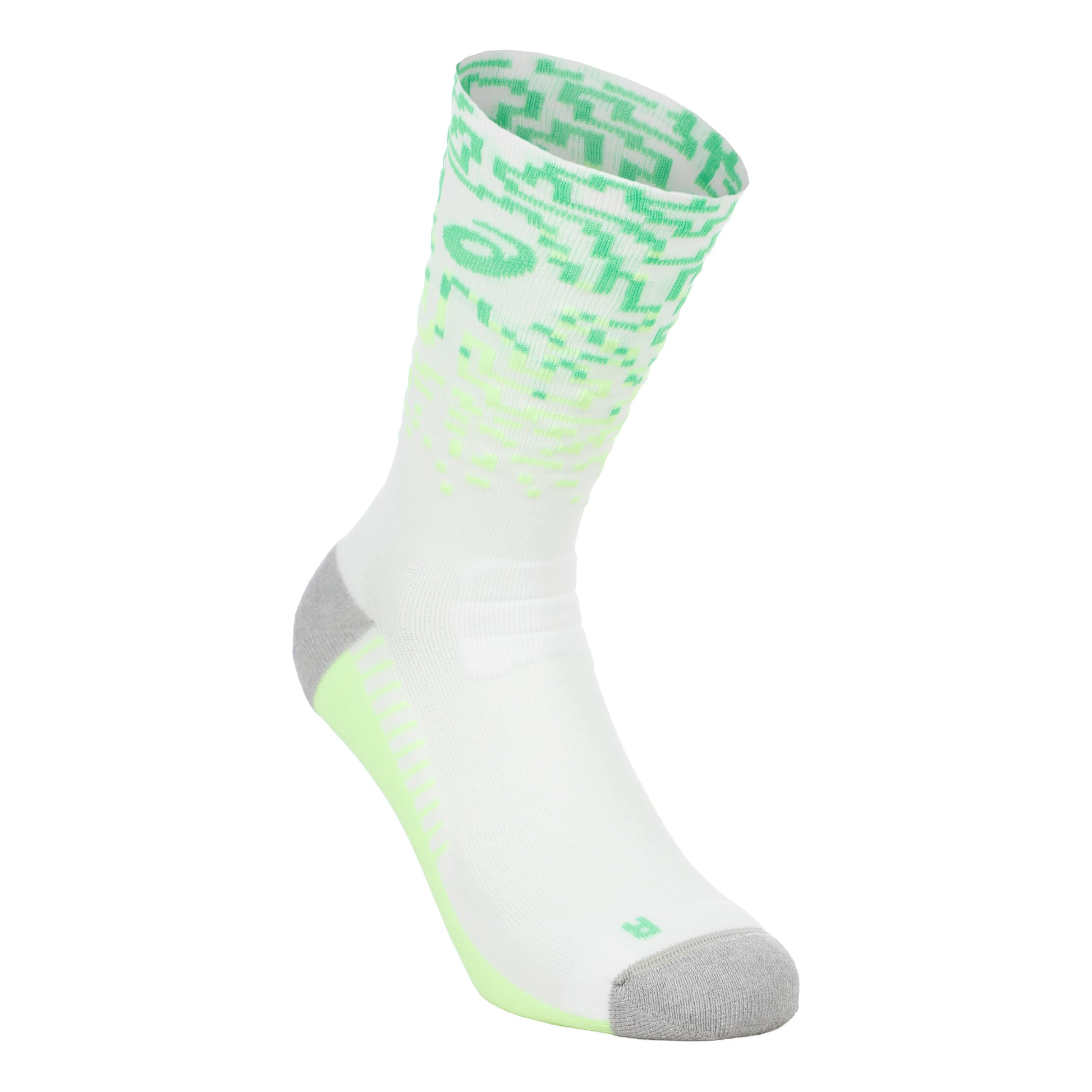 ASICS Performance Crew  Laufsocken Unisex - weiß, hellgrün