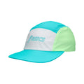 Asics 5 Panel  Cap Unisex - türkis, neongrün