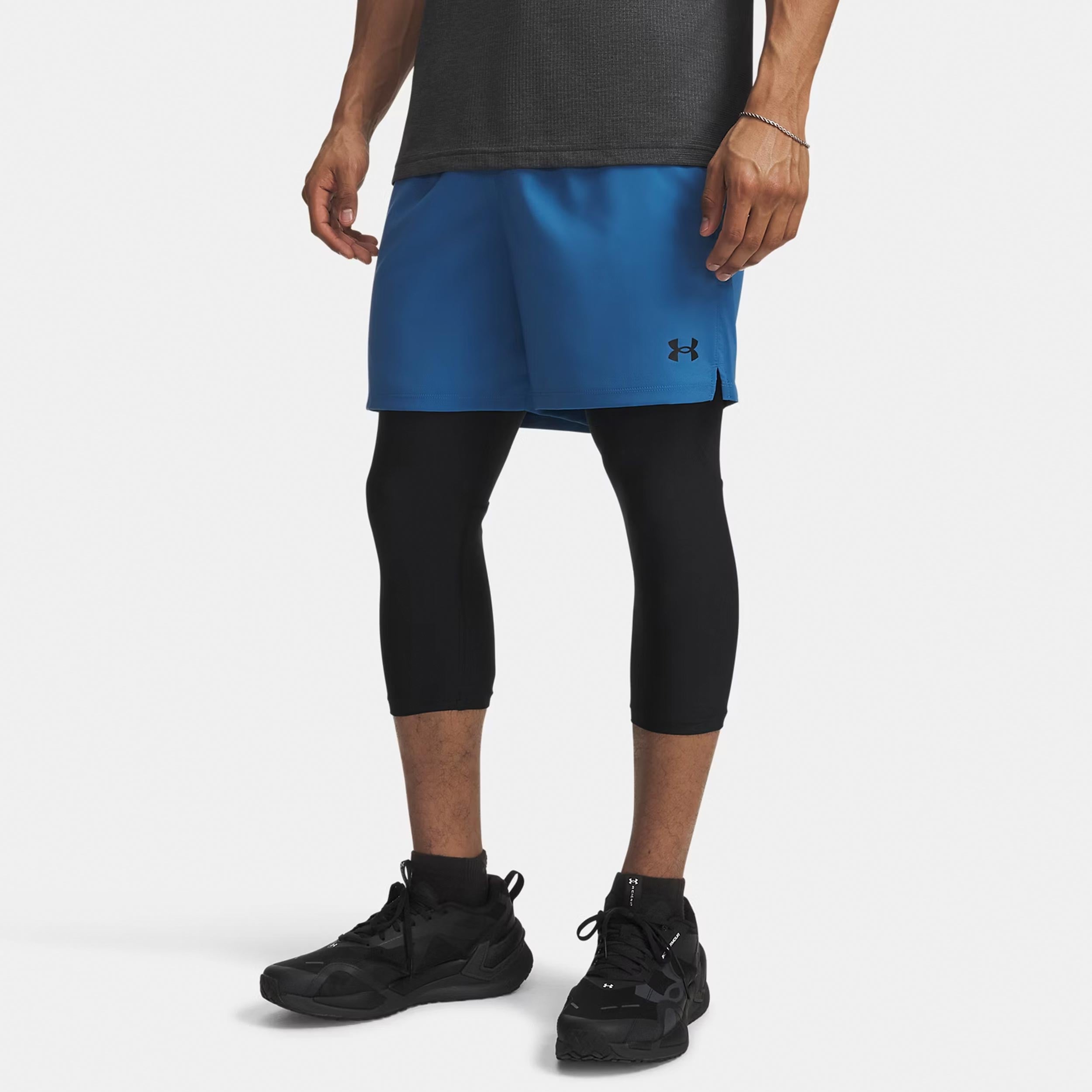 Under Armour Vanish Woven 2.0 6in Shorts Herren - blau, schwarz