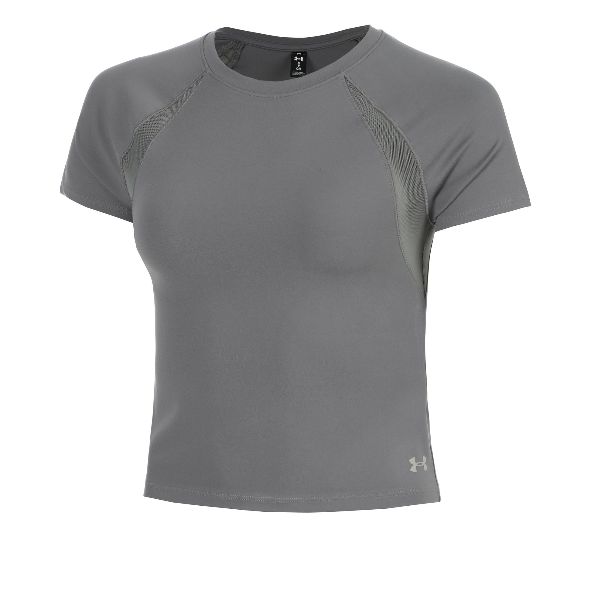 Under Armour Motion Mesh T-Shirt Damen-grün, grau
