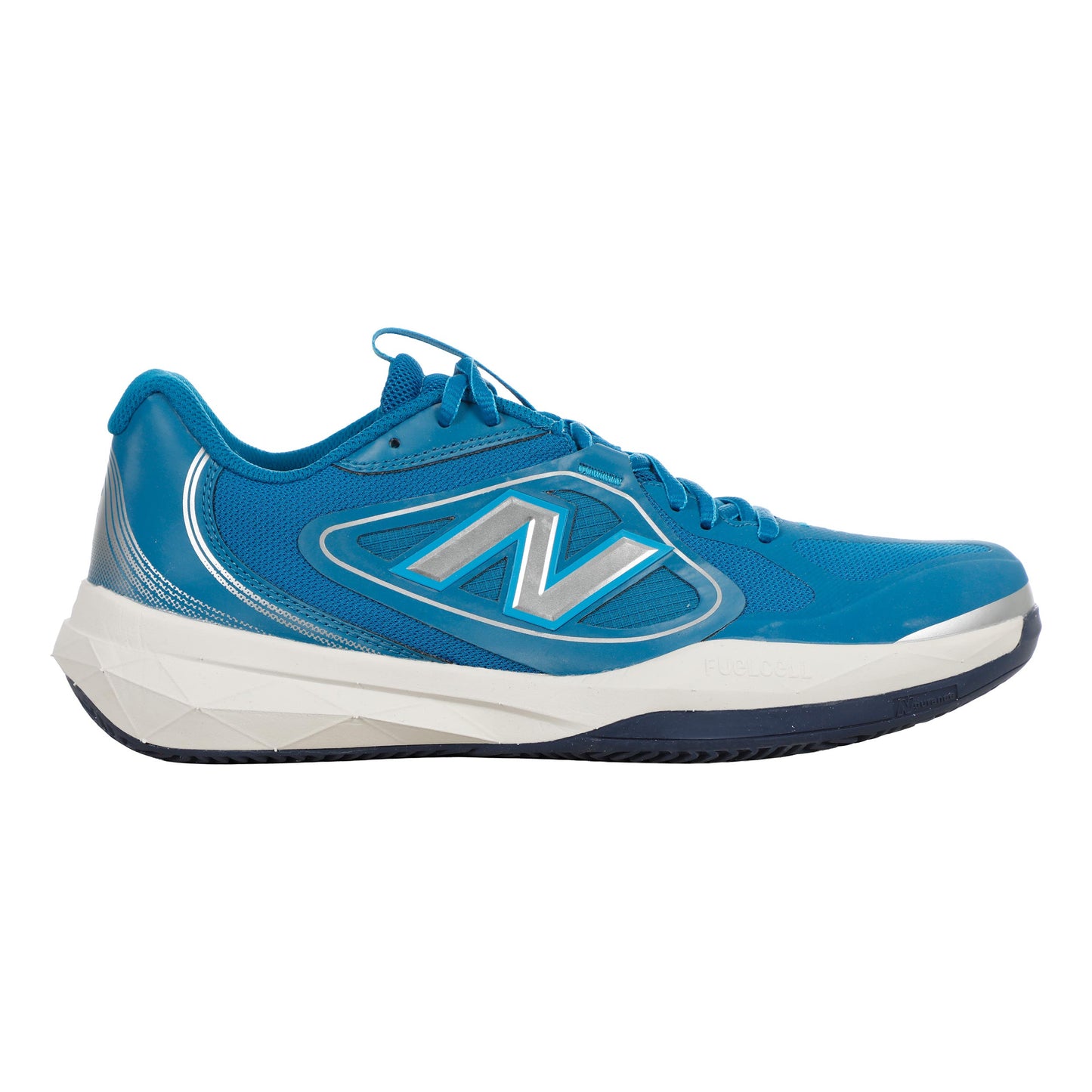 New Balance FuelCell 796v5 Sandplatzschuh Herren - türkis, silber