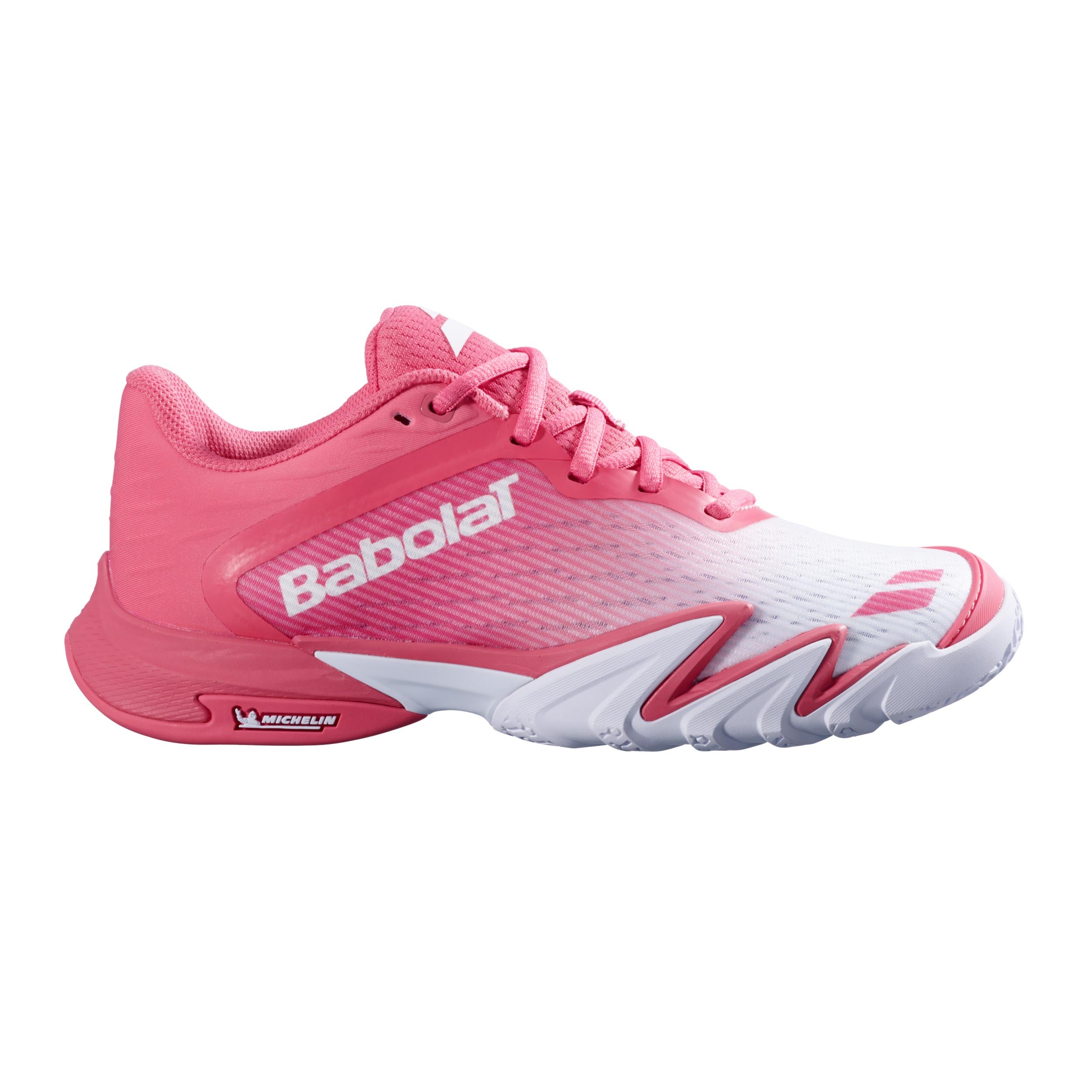 Babolat Premura 3 PADL Padelschuh Damen-koralle, weiß