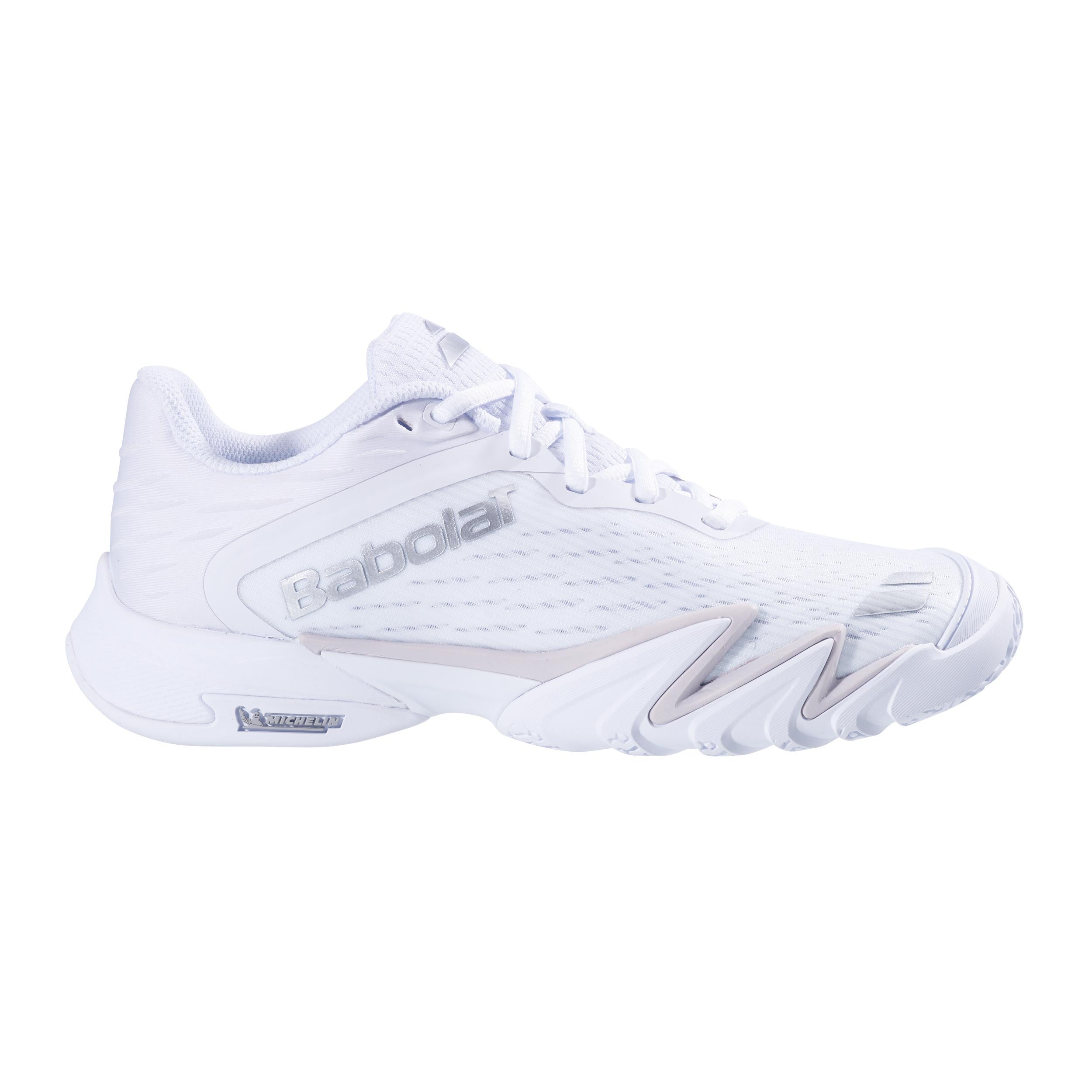Babolat Premura 3 Padelschuh Damen - weiß, silber