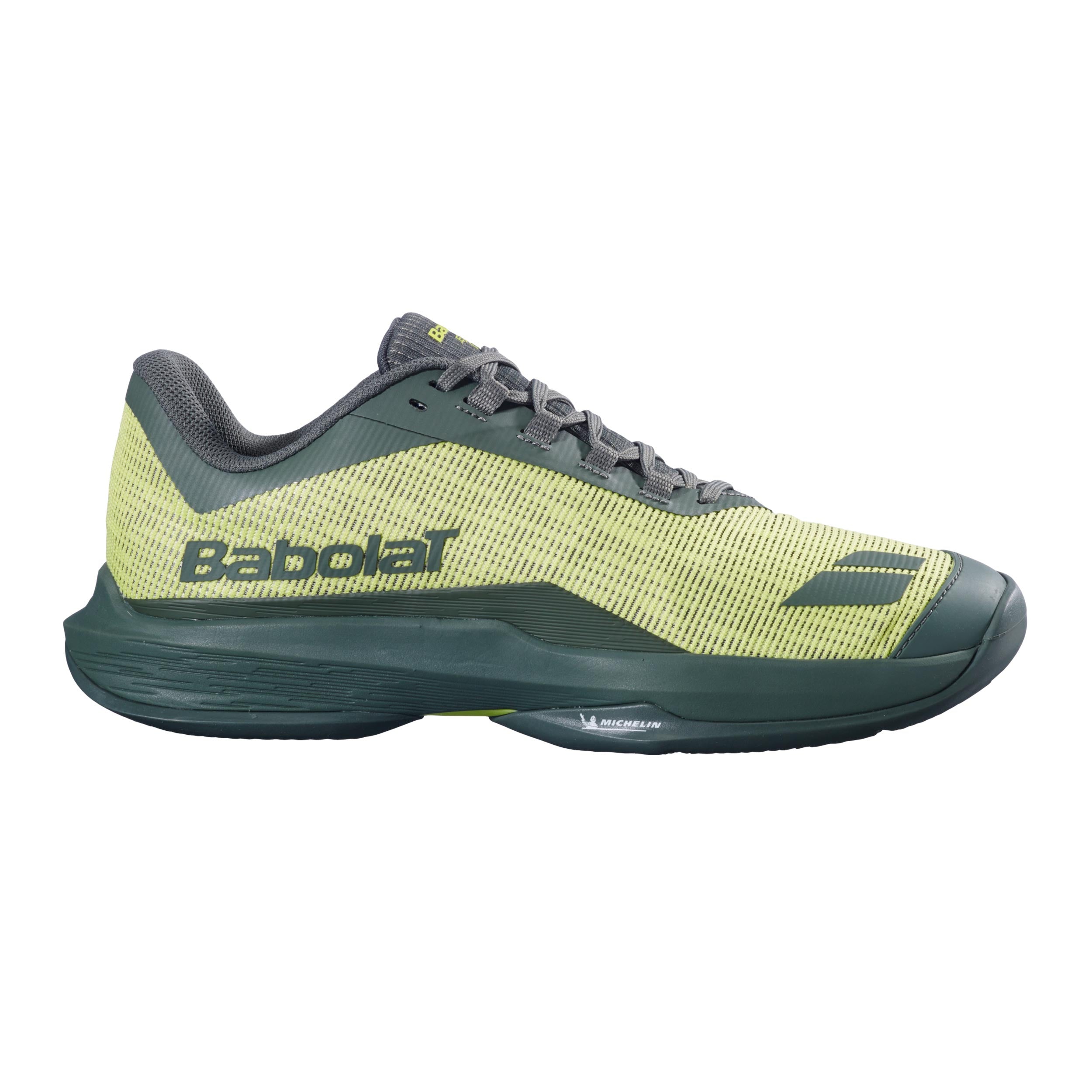 Babolat JET TERE 2 CLY Sandplatzschuh Herren-limette, oliv