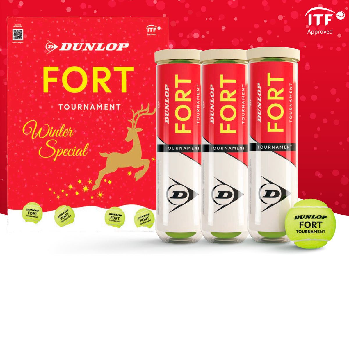Dunlop Fort Tournament Christmas Special 3x 4er Dose