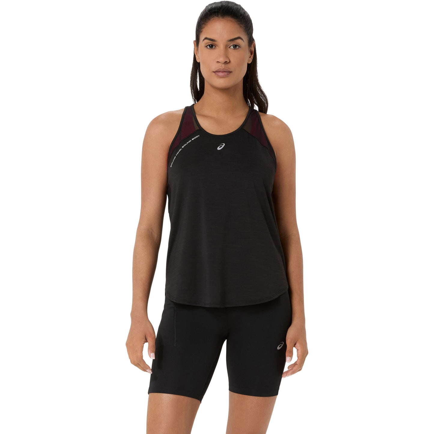 ASICS Road  Laufshirt Damen - schwarz