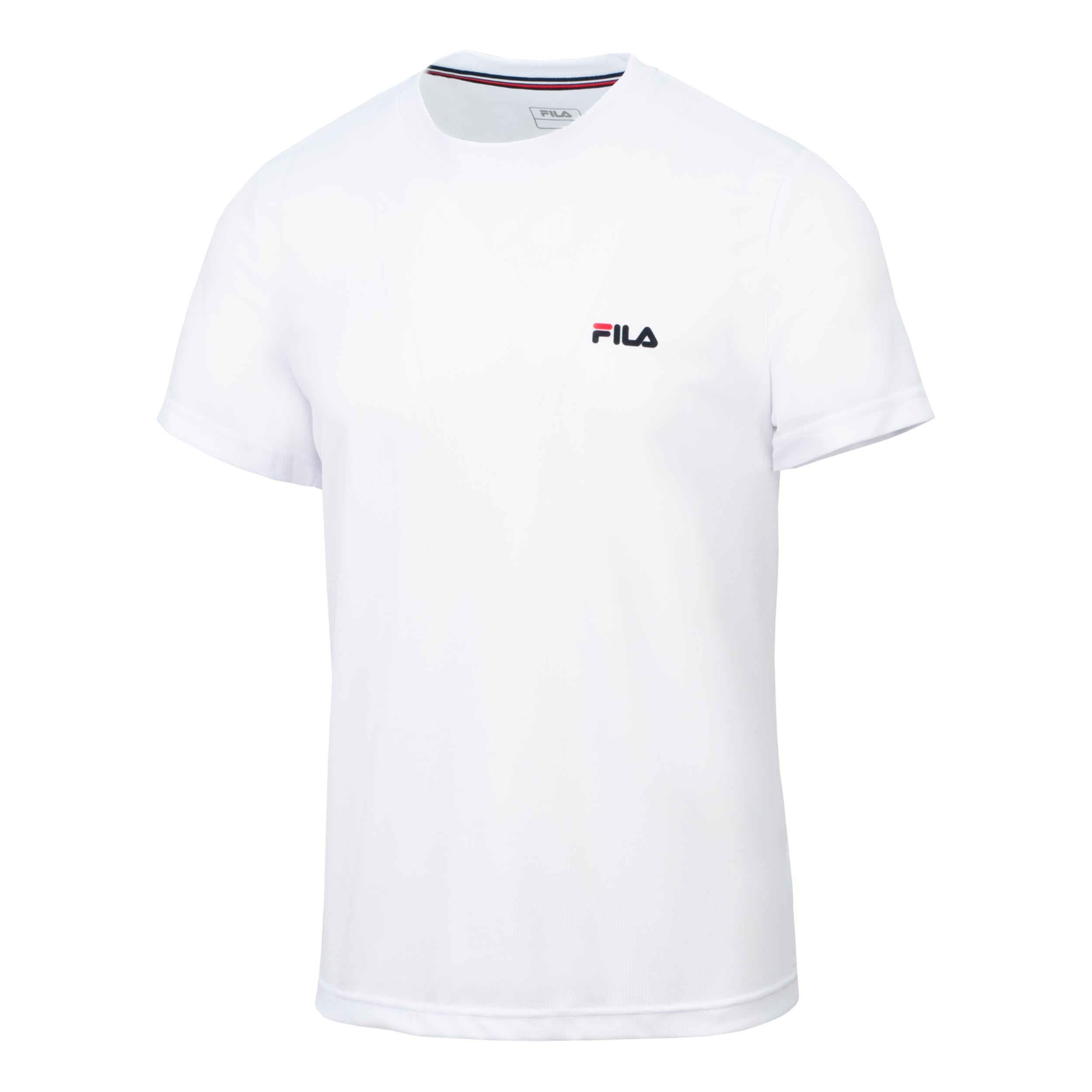 Fila Logo small 2 T-Shirt Herren-weiß