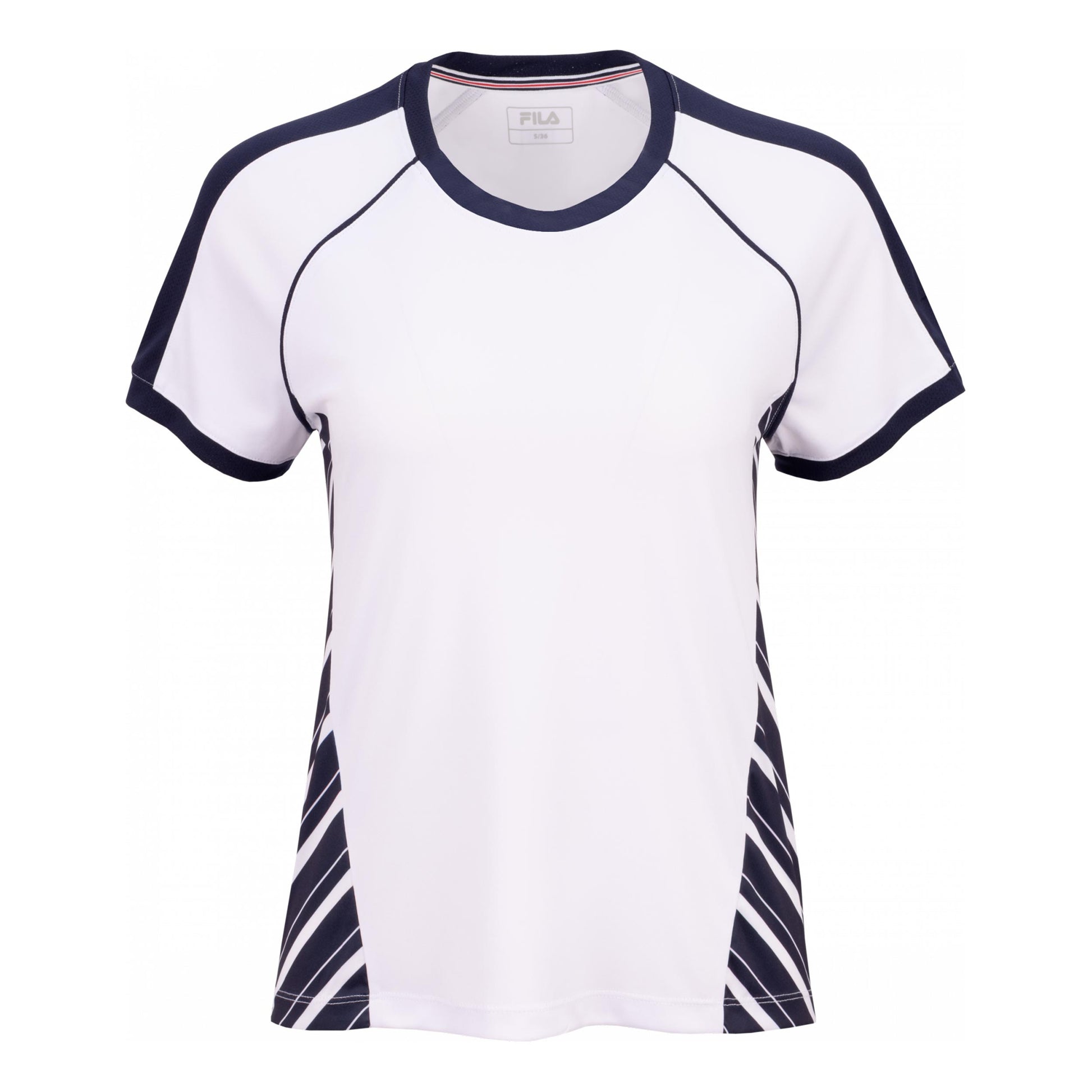 Fila Josefine T-Shirt Damen-weiß, dunkelblau