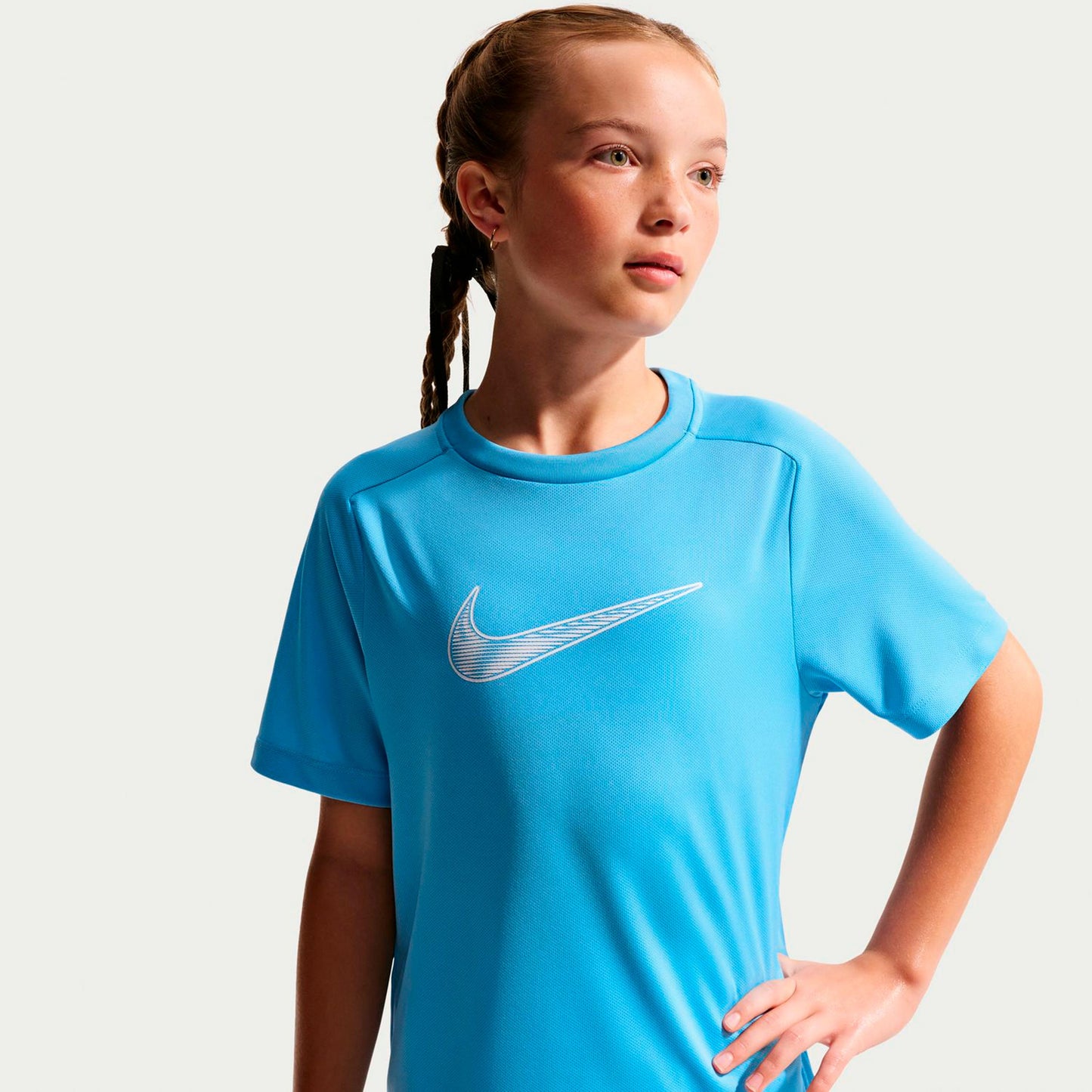 Nike Dri-Fit Multi  T-Shirt Kinder - hellblau, hellblau