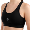 Crew 2.0 Sport-BH Damen-schwarz
