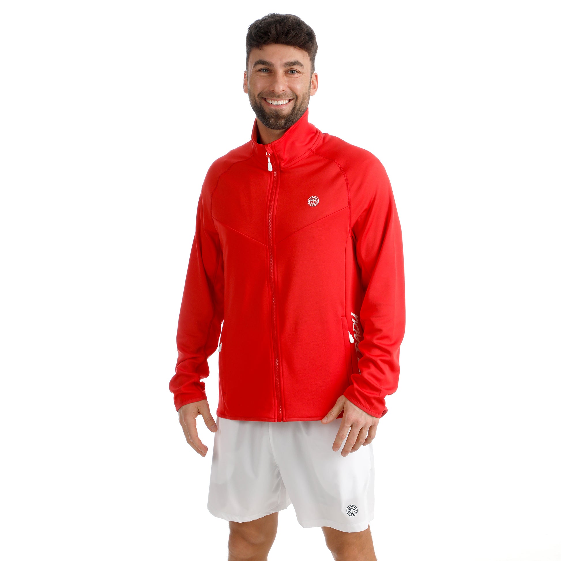 BIDI BADU Crew 2.0 Trainingsjacke Herren-rot