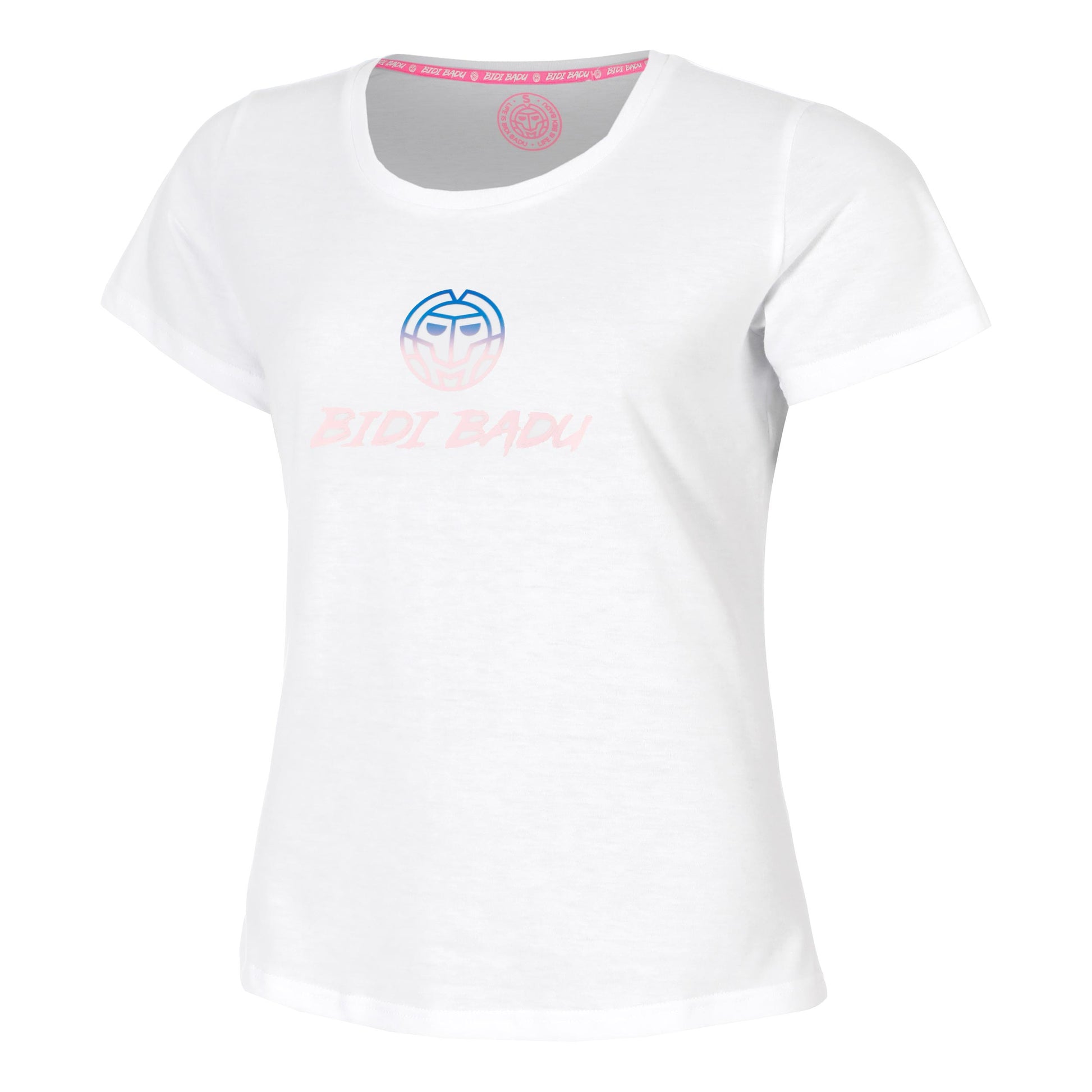 BIDI BADU Out of Control Logo T-Shirt Damen-blau