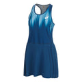 AOP Kleid Damen - dunkelblau, hellblau