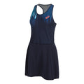 AO Kleid Damen - dunkelblau, weiß