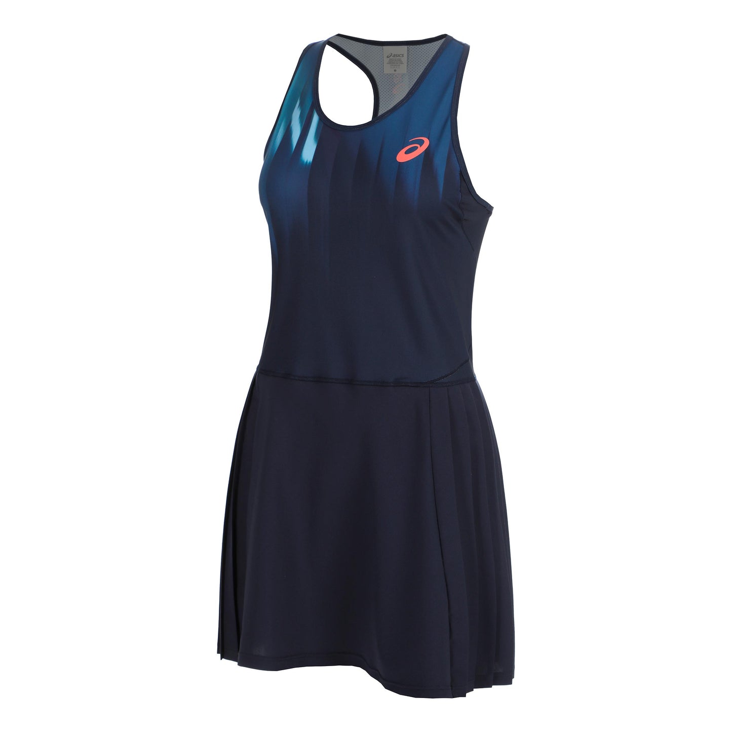 ASICS AOP Kleid Damen - dunkelblau, weiß