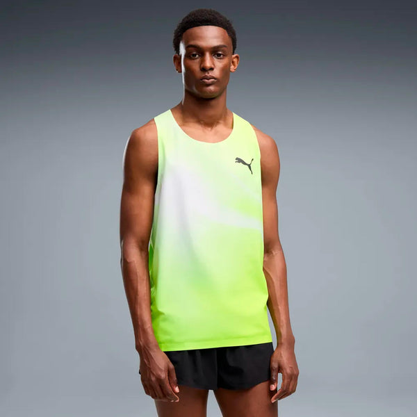 Lightspeed Ultraweave Graphic Laufshirt Herren - limette | Tennis-Point