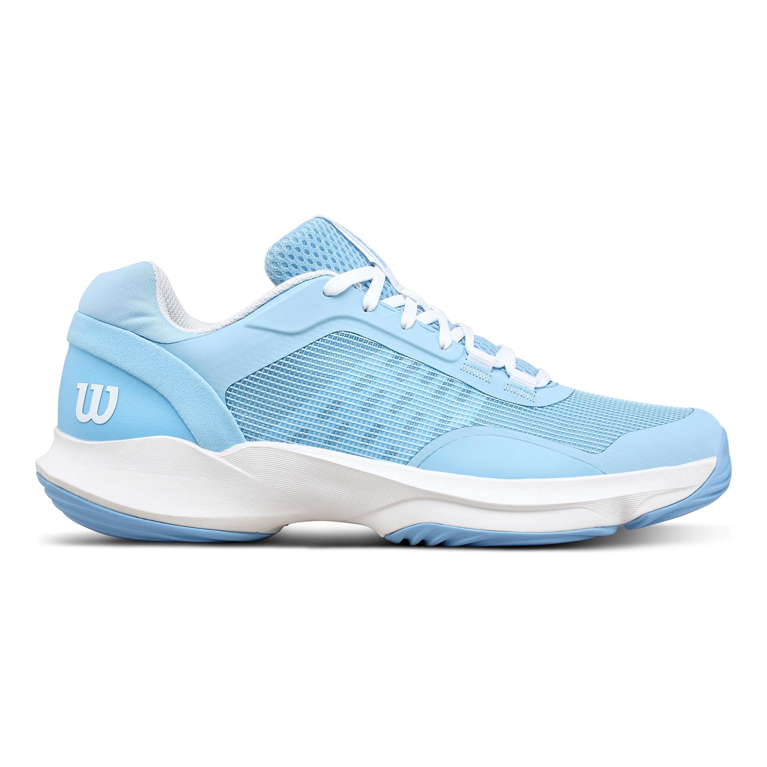 Wilson Hurakn Pro V2 Padelschuh Damen-blau, weiß