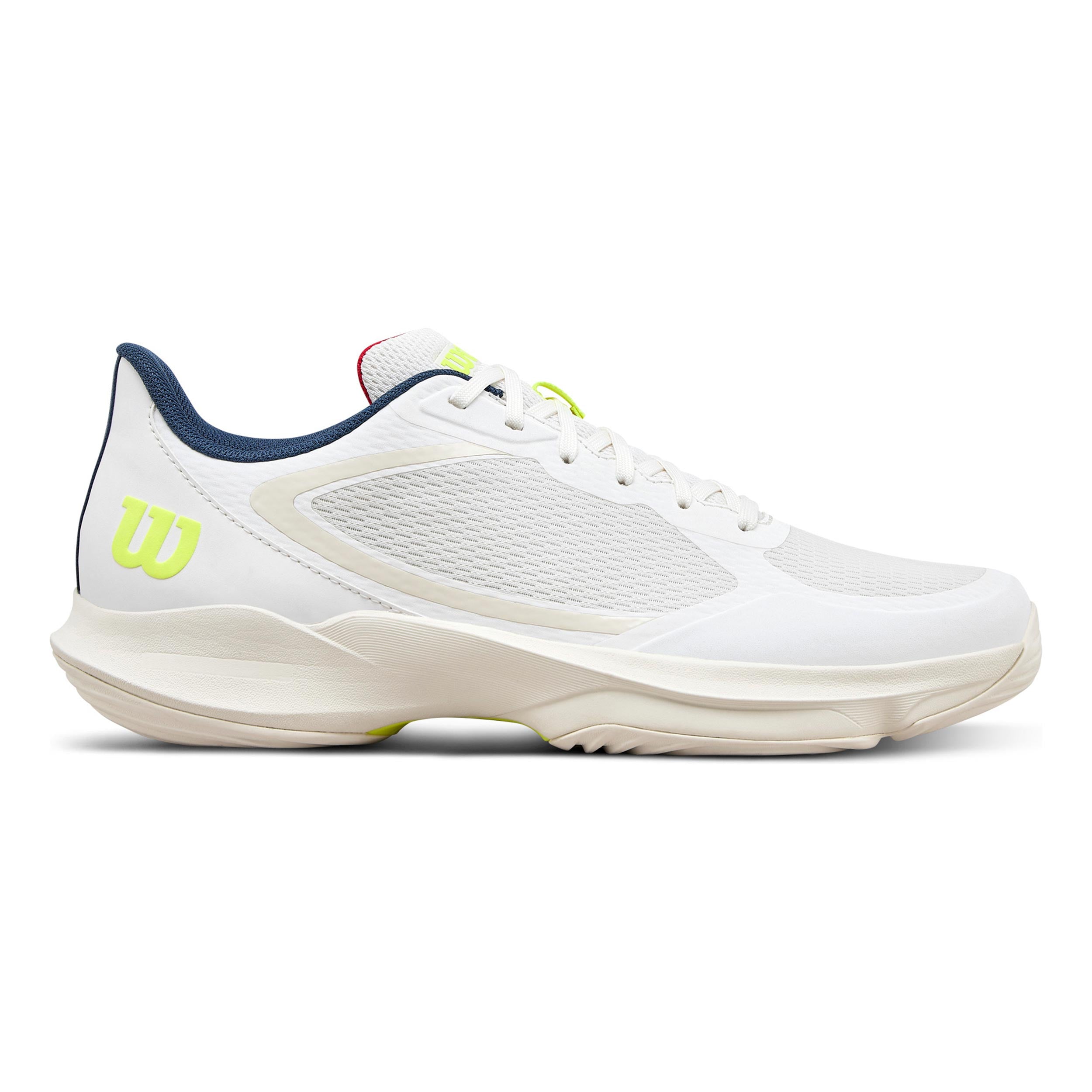 Wilson Hurakn Lite Padelschuh Herren - weiß, neongelb
