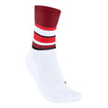 RU4 Endurance Compression Kompressions-Socken Damen - weiß, dunkelrot