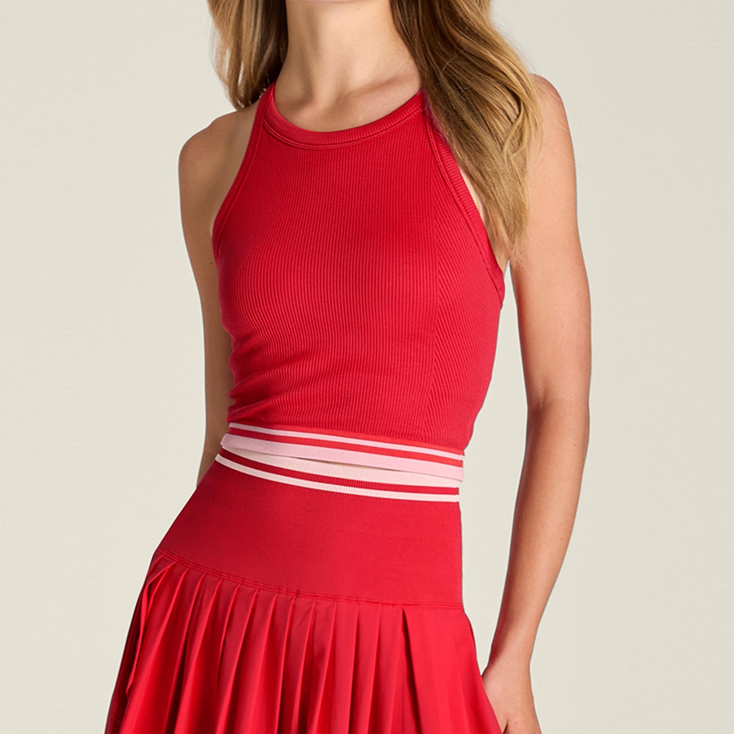 Wilson On The Daily Tank-Top Damen - rot