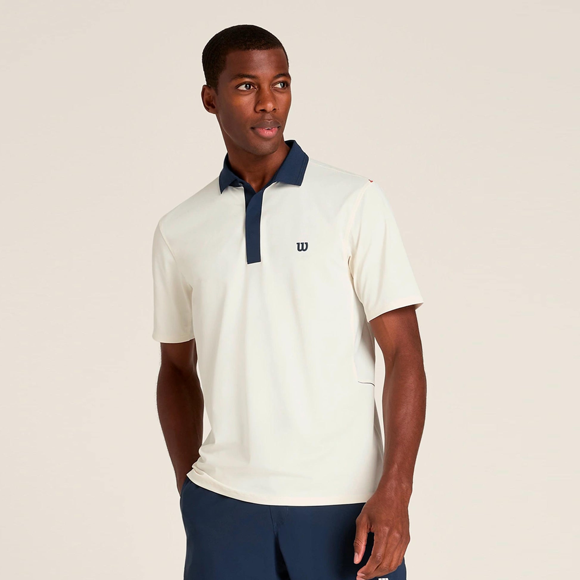 Wilson Challengers Technical Polo Herren - beige