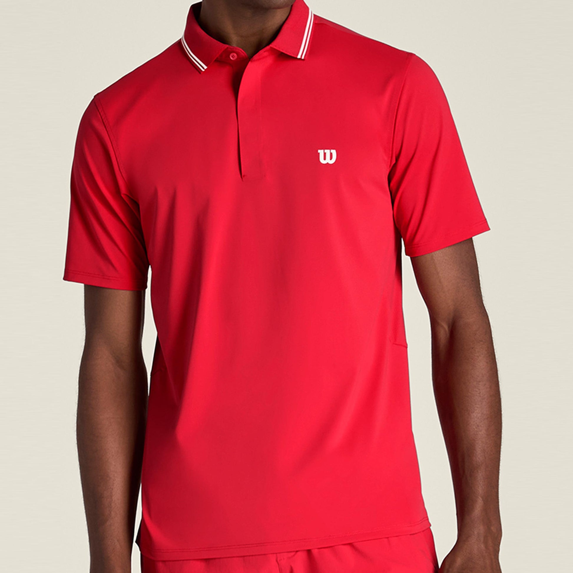 Wilson Challengers Technical Polo Herren - rot