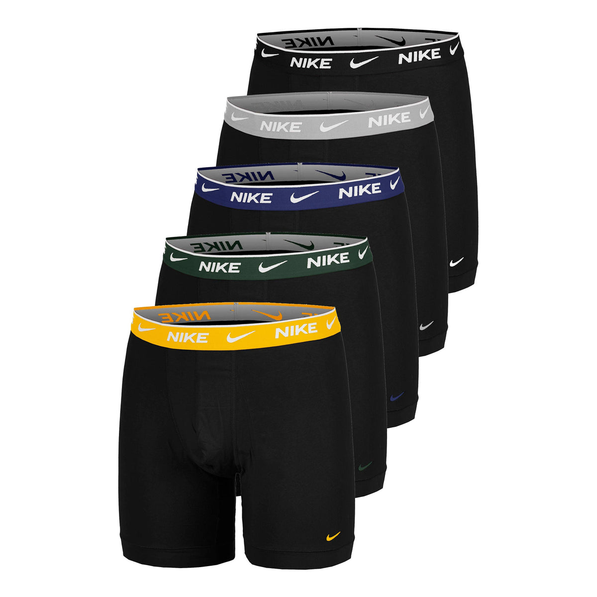 Nike Essential Cotton Stretch Boxer Brief Boxer Short 3er Pack Herren - schwarz, mehrfarbig