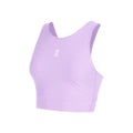 Court Crop Tank-Top Damen - flieder