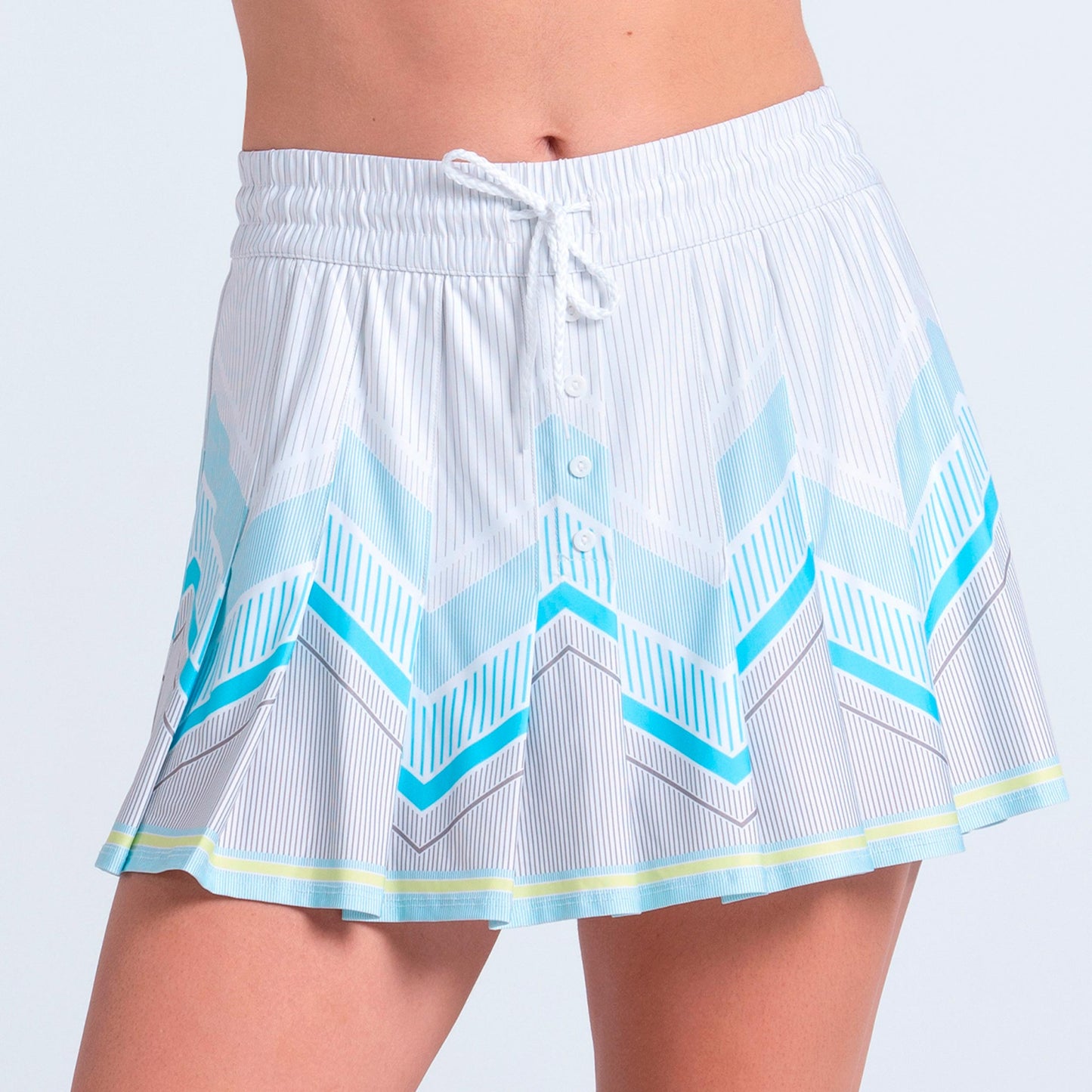 Lucky in Love High Waist Lavish Lane Rock Damen - weiß, mehrfarbig