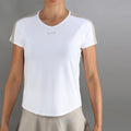 T-Shirt Damen-weiß, beige