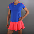 T-Shirt Damen-blau