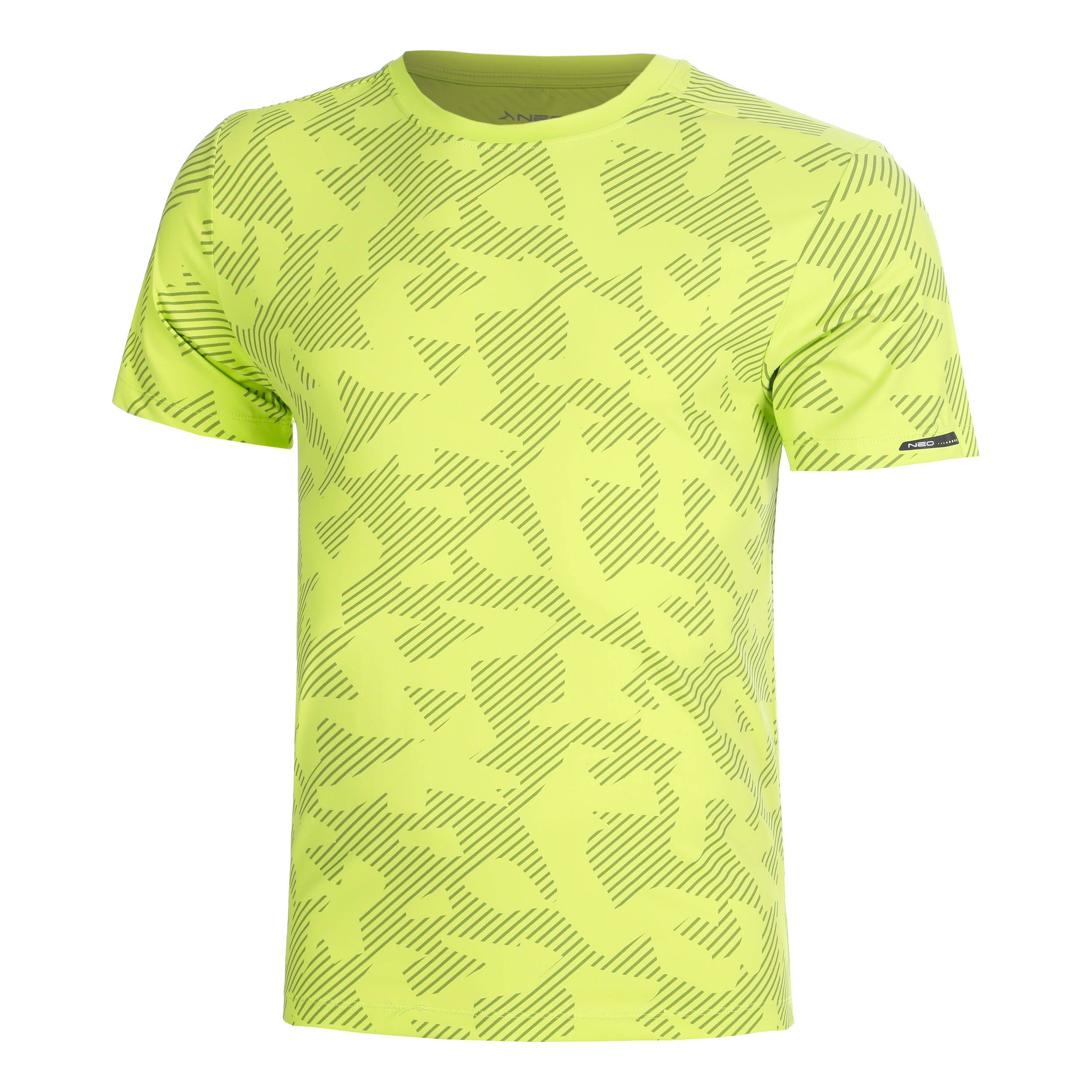 NEO Feel the Vybe AOP Laufshirt Herren-limette