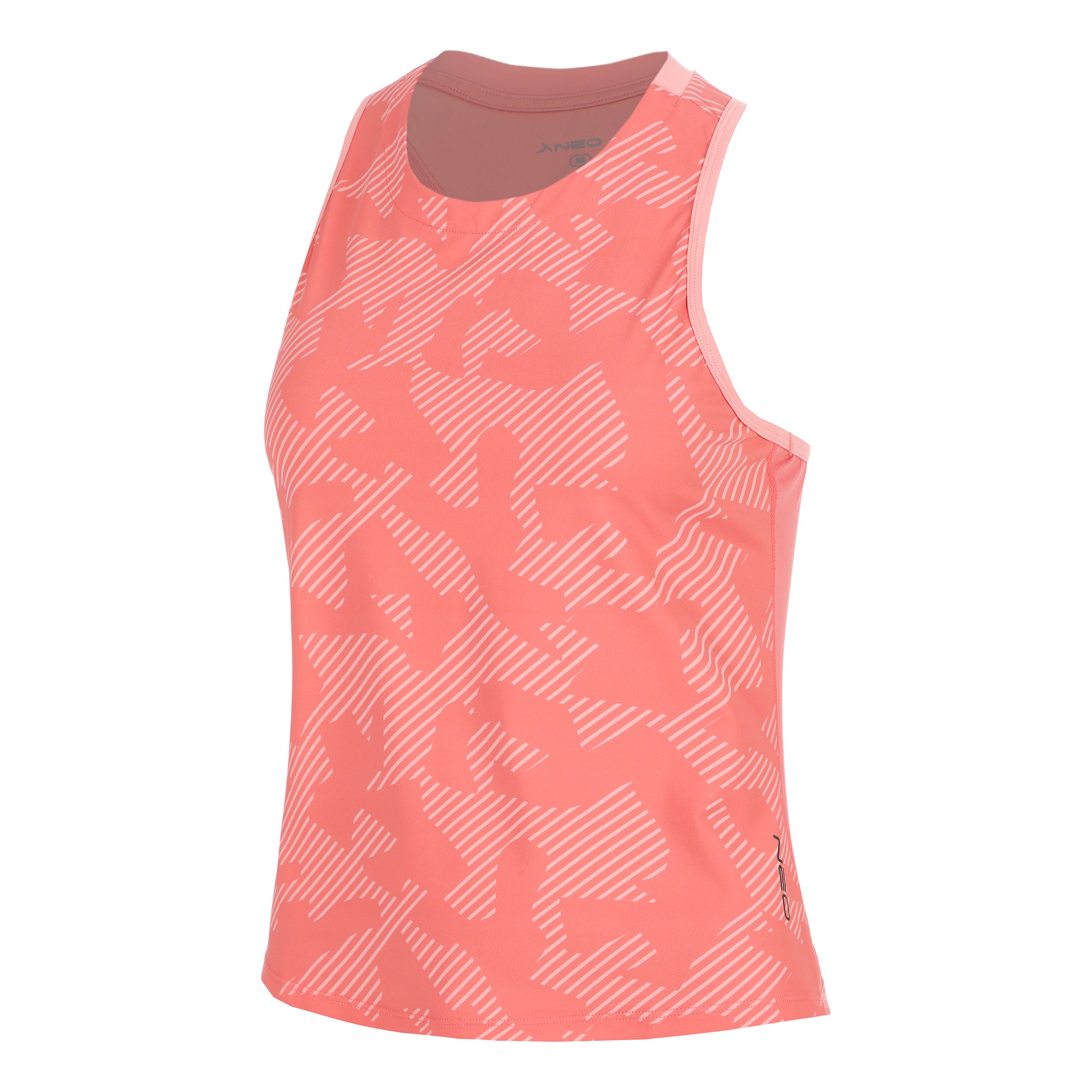 NEO Feel the Vybe AOP Laufshirt Damen-koralle