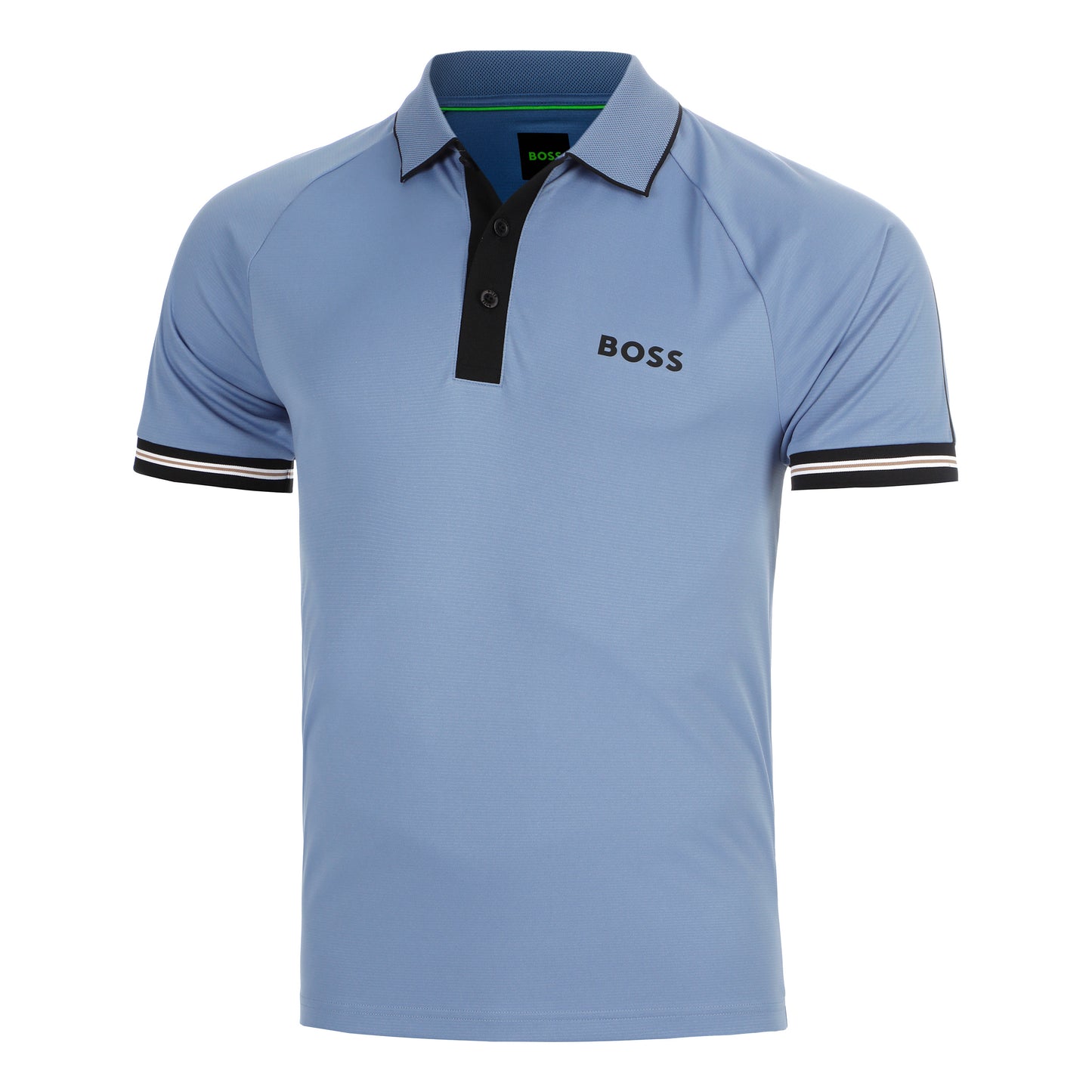 BOSS Serve Polo Herren-blaugrau