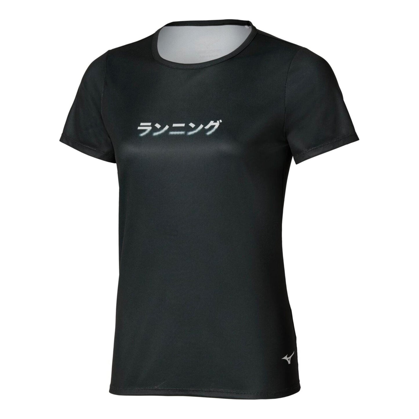 Mizuno Core Graphic Laufshirt Damen - schwarz