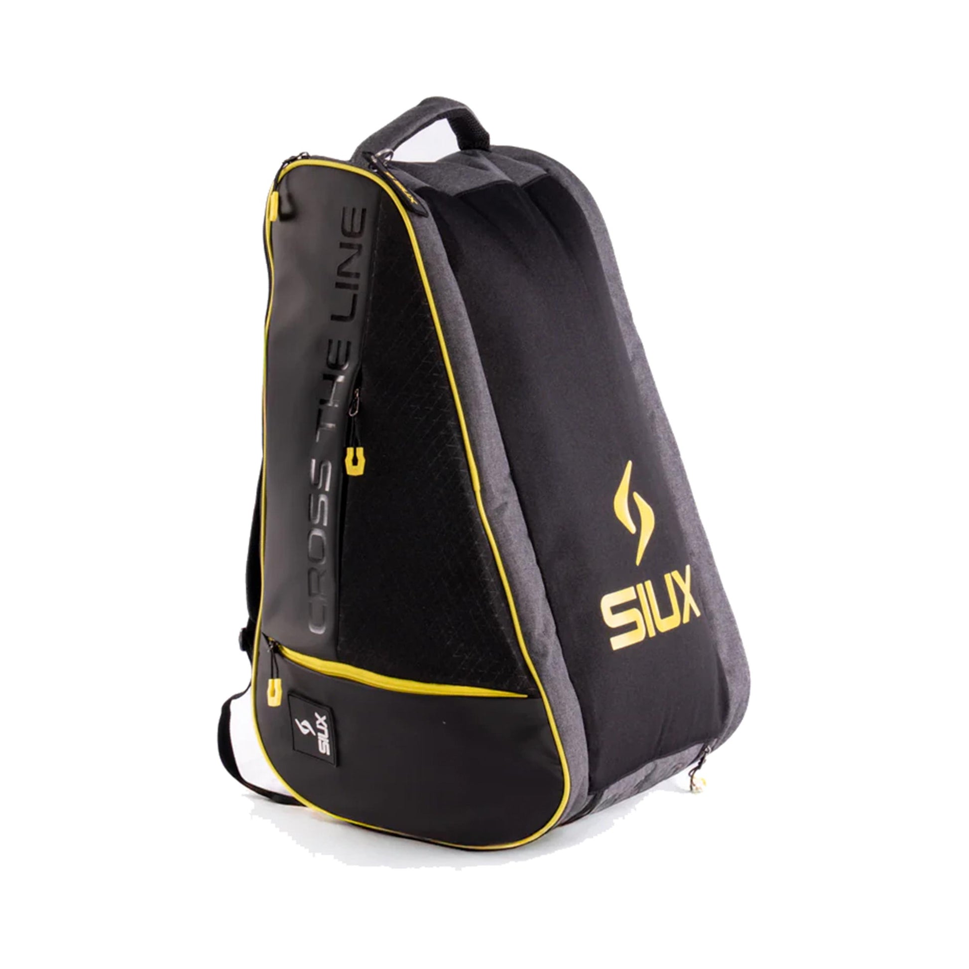 Siux TRAIL Padelschlägertasche - schwarz, gelb
