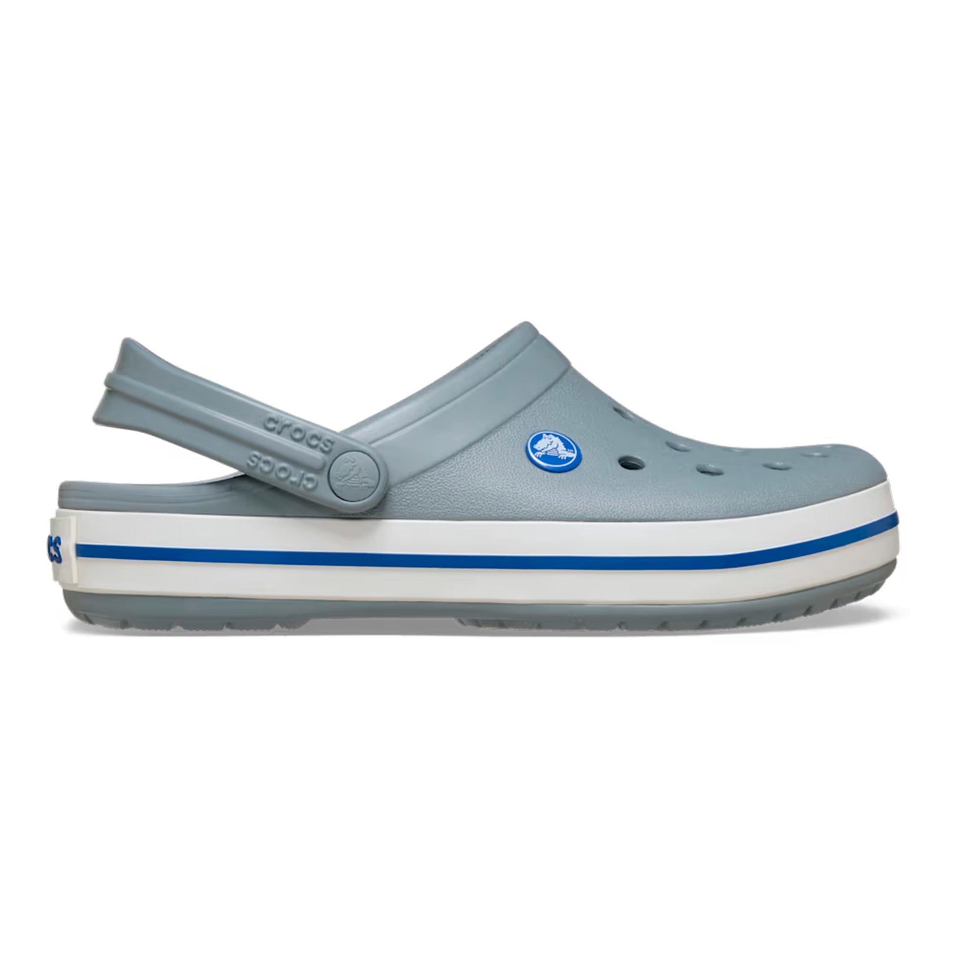 Crocs Crocband Clog Badelatschen Damen - grau