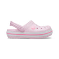 Crocband Clog Badelatschen Kinder - rosa, weiß