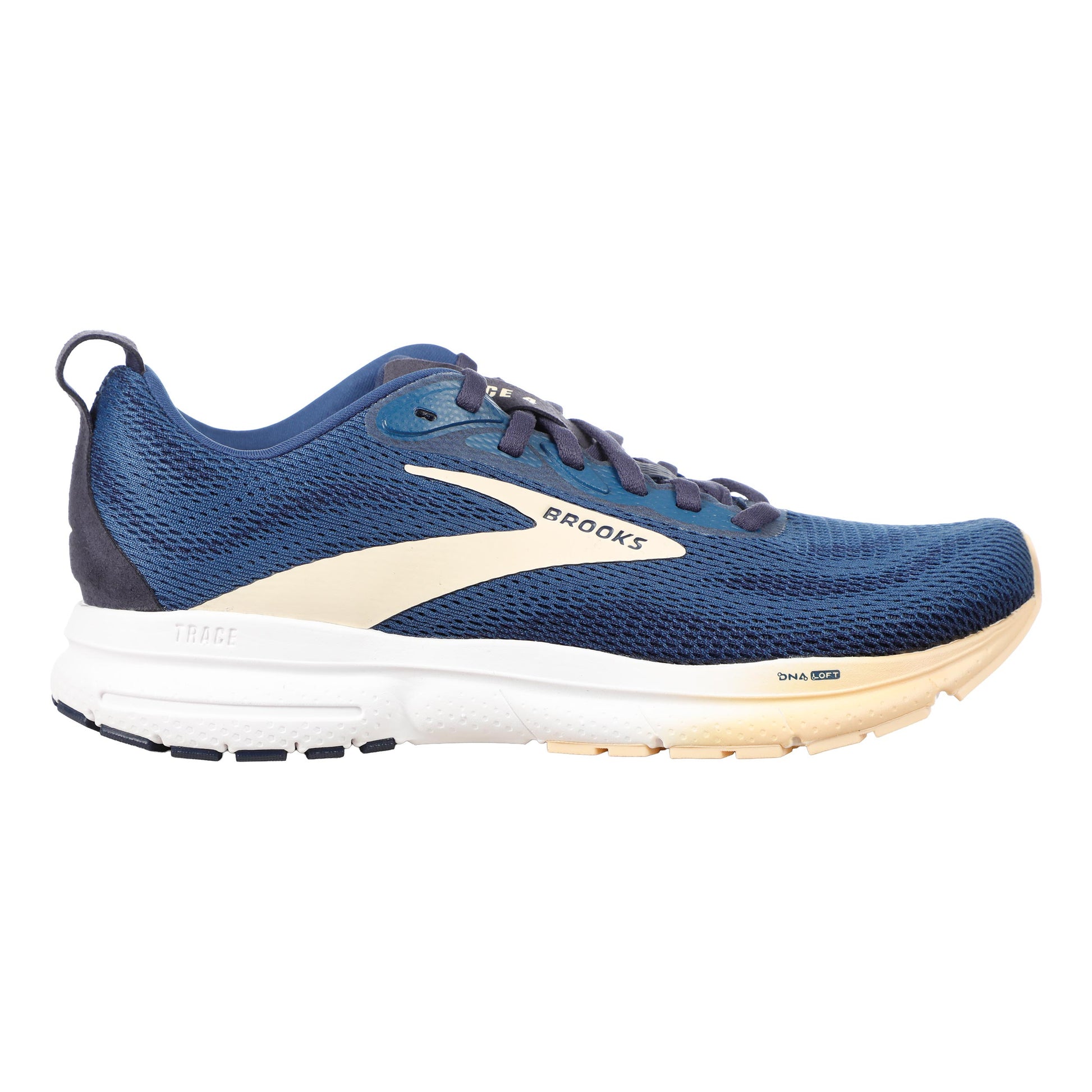 Brooks Trace 4 Neutralschuh Damen - blau, apricot