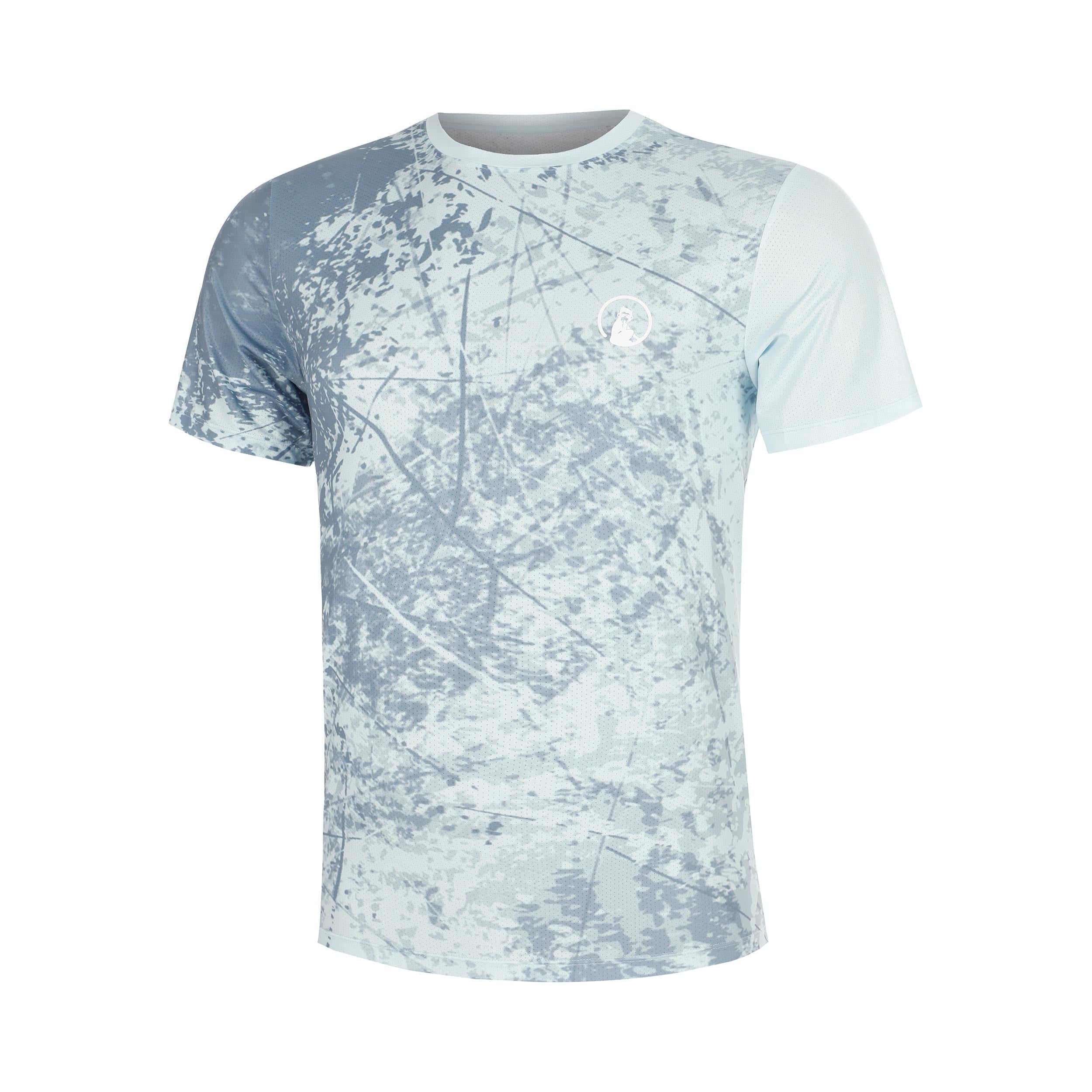 Quiet Please Memories Receiver Scrubbled T-Shirt Jungen - hellblau