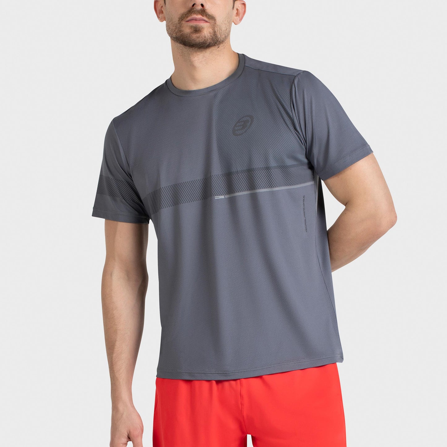Bullpadel Milon T-Shirt Herren - grau